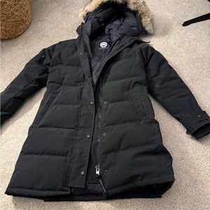 Canada Goose Shelburne Parka Coat with Fur